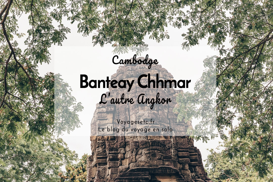 Banteay Chhmar, l'autre temple d'Angkor. Il est situé à quelques heures de route de Siem Reap. On peut dormir chez l'habitant dans le village pour voyager autrement au Cambodge et de façon plus responsable #cambodge