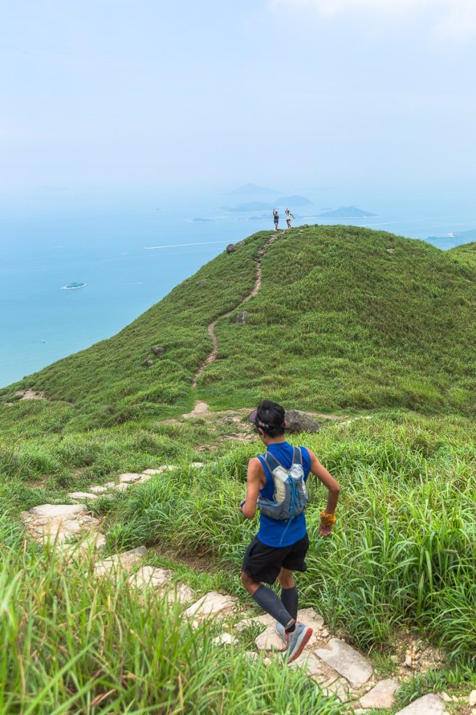 Trail sur l'ile de Lantau à Hong-Kong