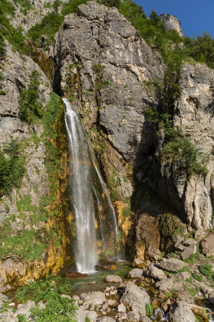 Chute de Rugas à Theth - Albanie
