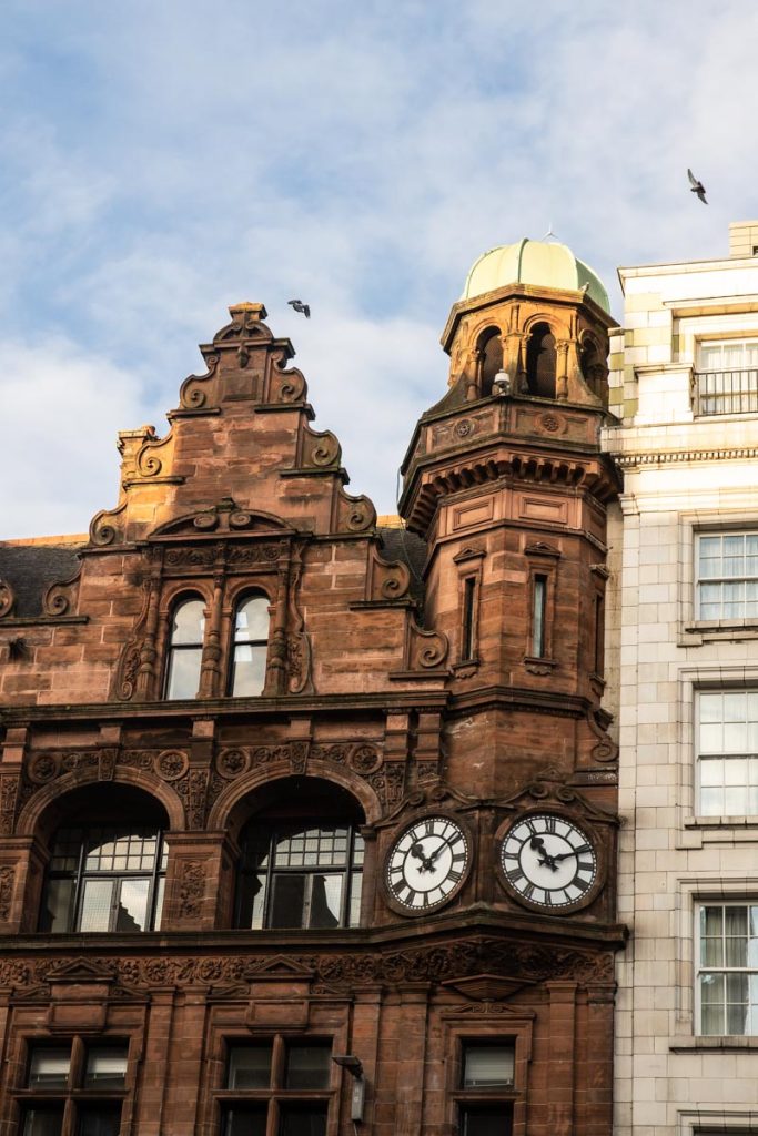 The citizen à Glasgow, un bâtiment qui autrement hébergea la rédaction du Glasgow citizen herald