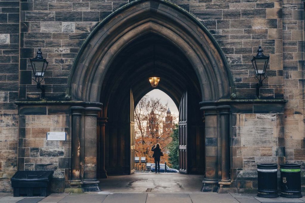 musee kelvingrove vu de universite