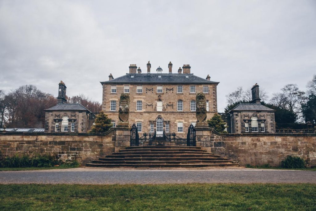 Pollok house, une sublime bâtisse du XVIIIème siècle. Elle se trouve dans le Pollok Park dans le sud de Glasgow
