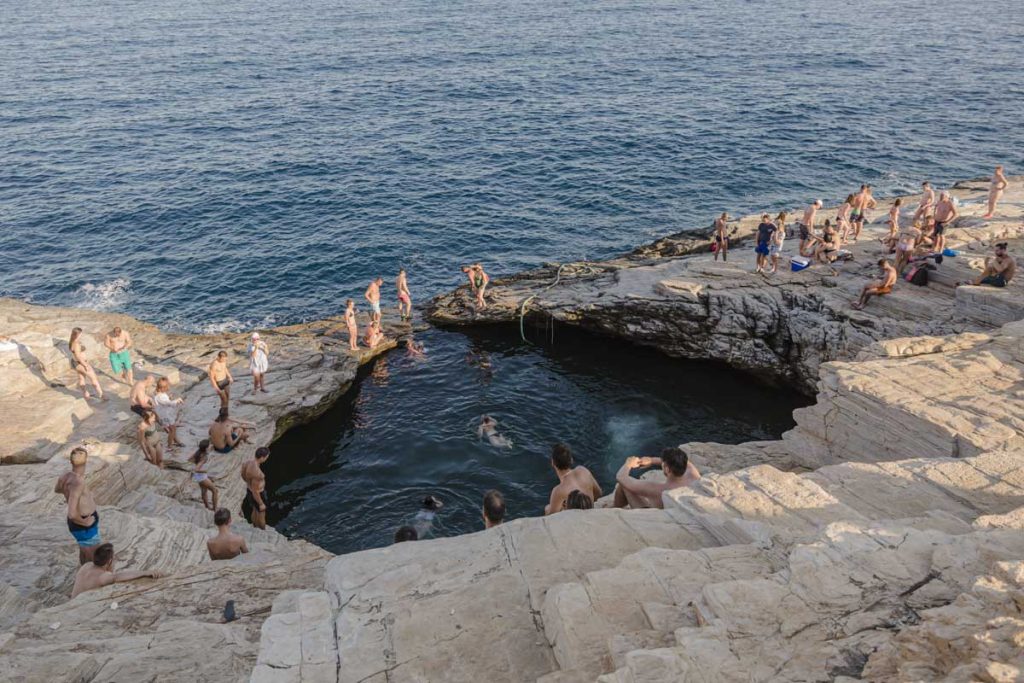 thassos – lagon de giola
