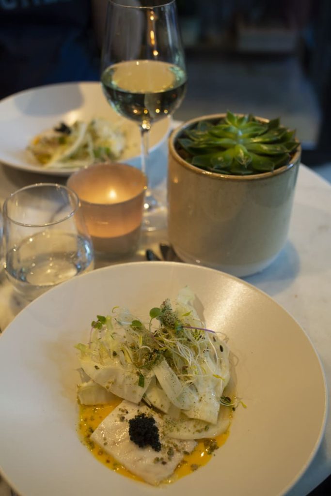 Cuisine de saison au restaurant le Jardin