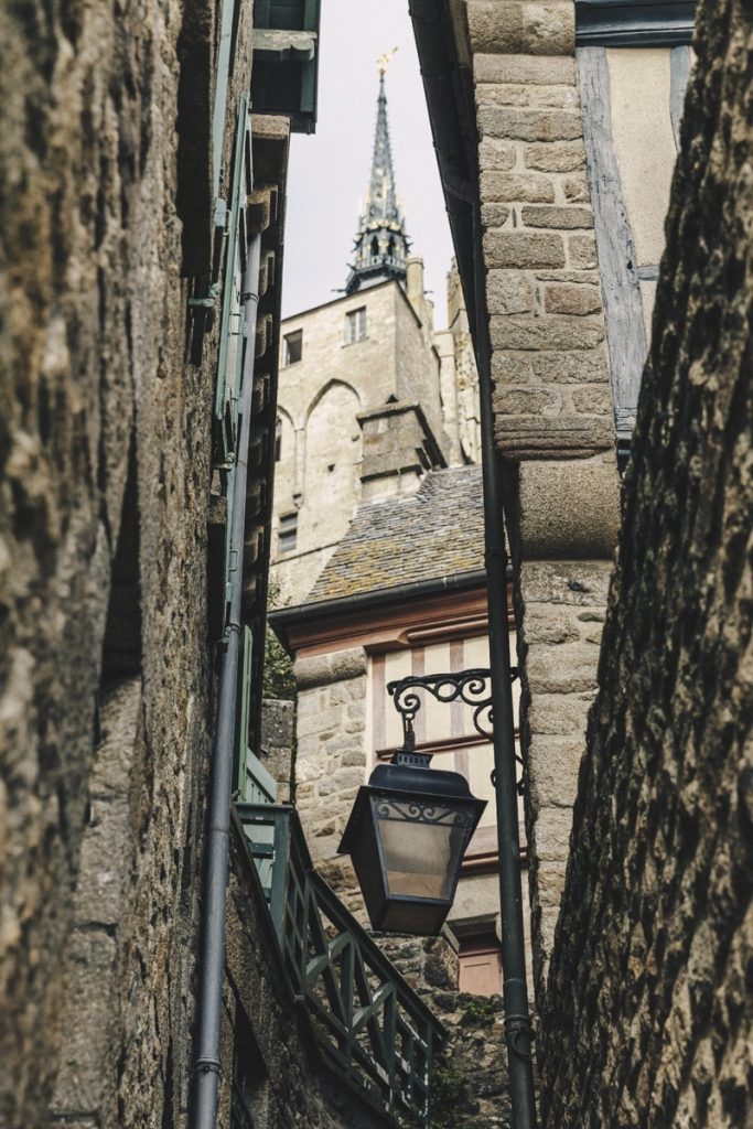 Mont-Saint-Michel-escalier