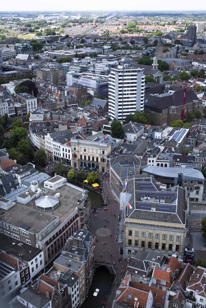 Vue sur Utrecht depuis Domtoren