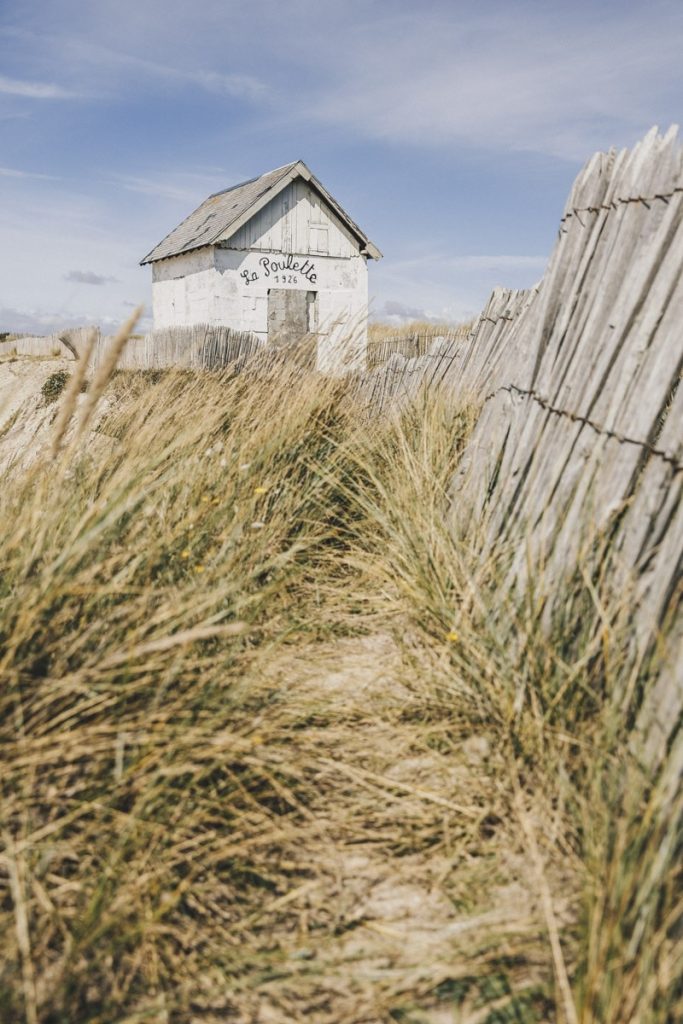 Cabine de plage, Manche