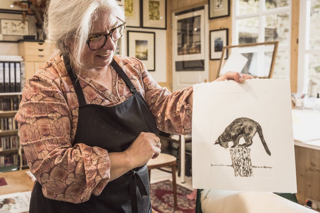 Julie-North-linogravure