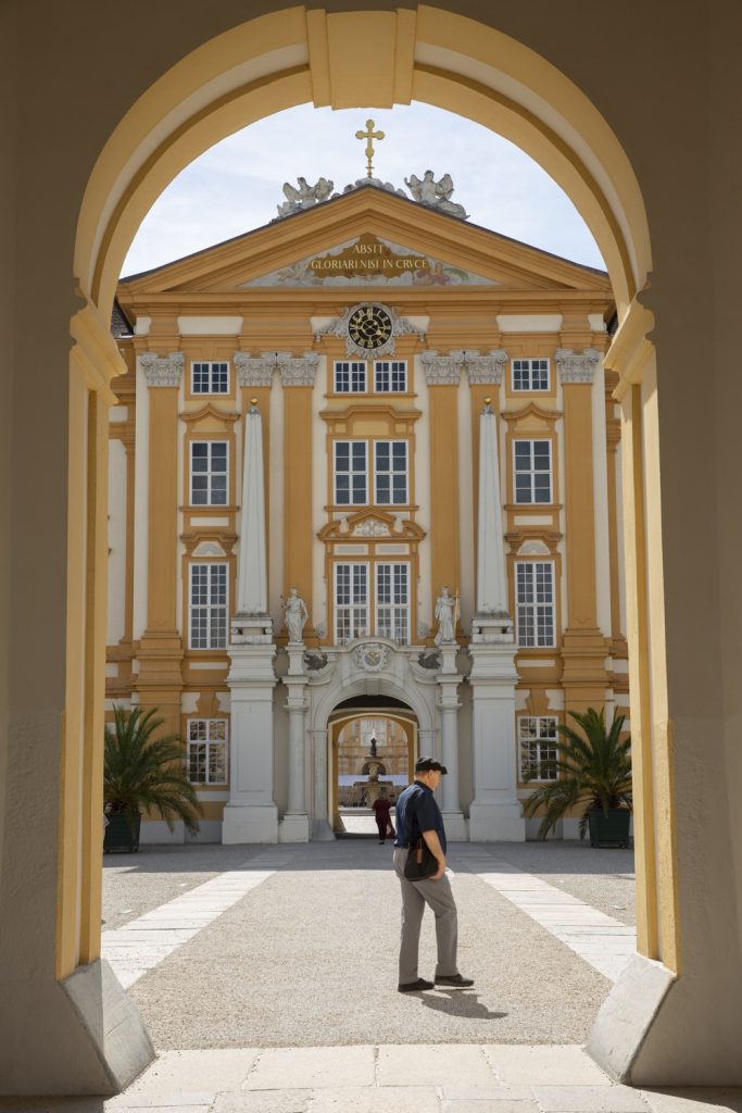 Cour intérieure de l'abbaye de Melk