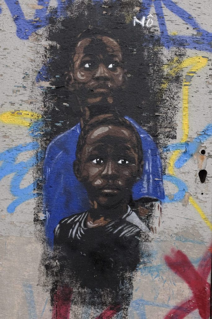 oeuvre de street art de Nô à Paris