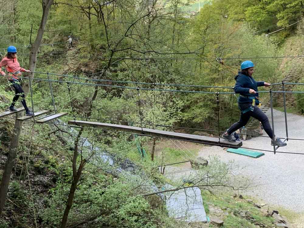 accrobranche belgique Dinant Aventure