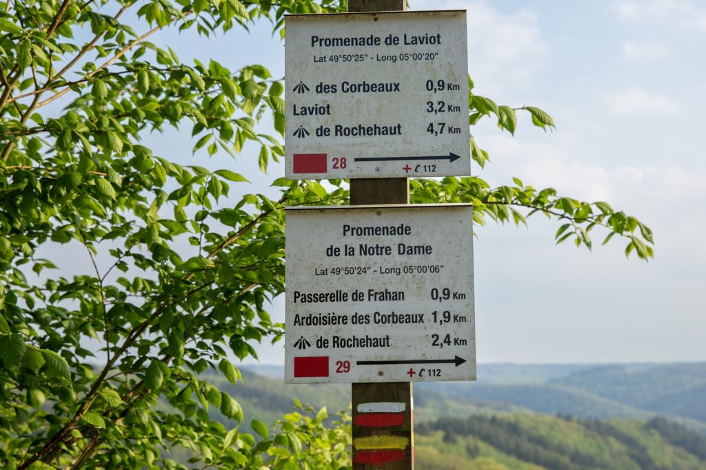 Randonnée sentier de la Semois