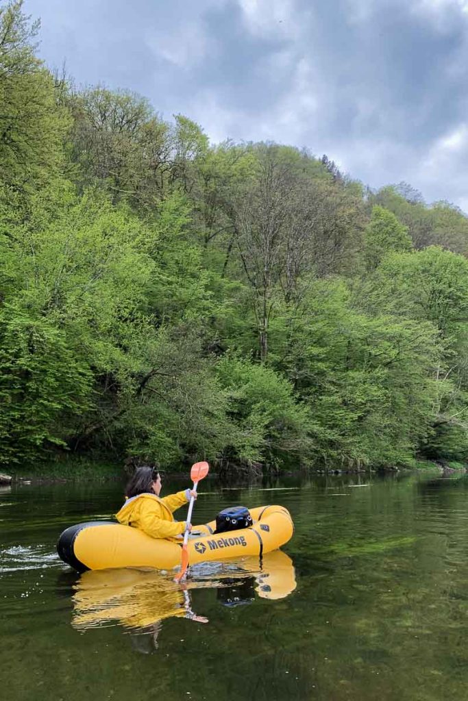 Packraft sur la Semois