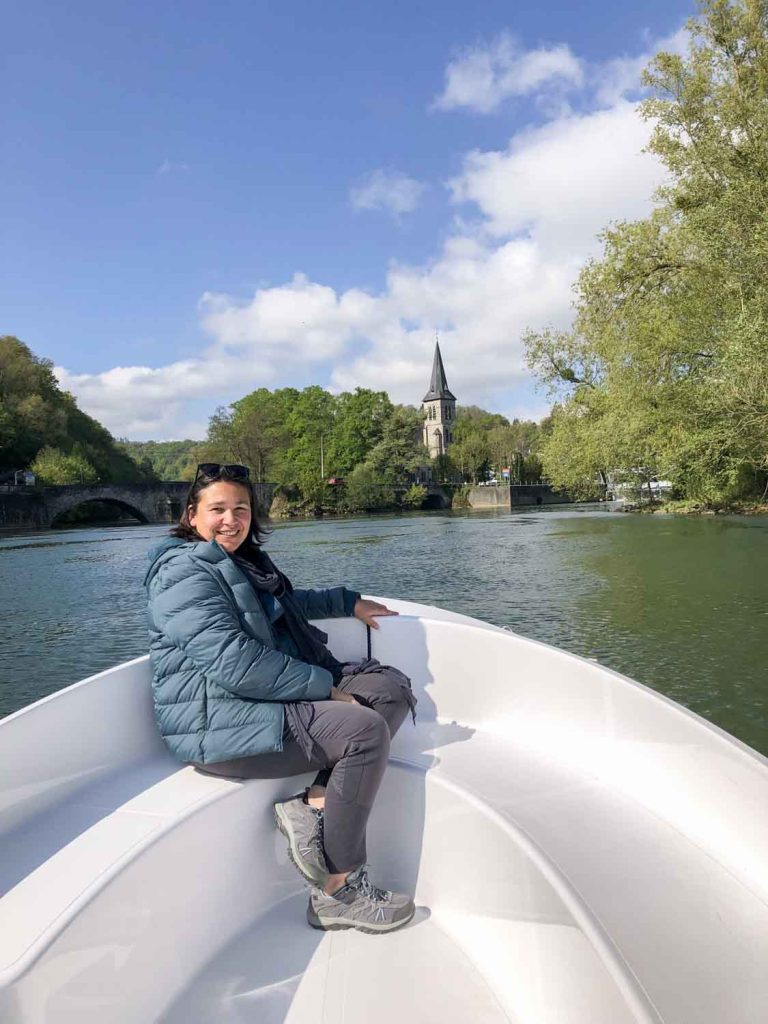 Dinant tour en bateau électrique
