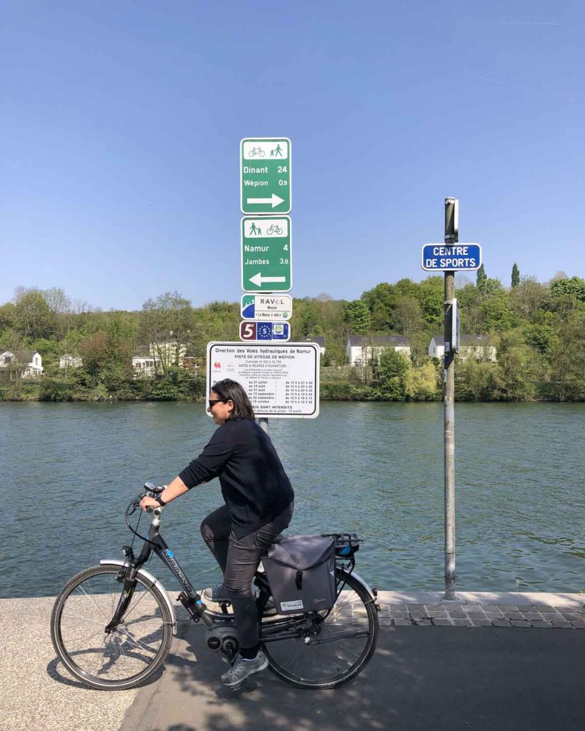 Vallee de la meuse namuroise vélo