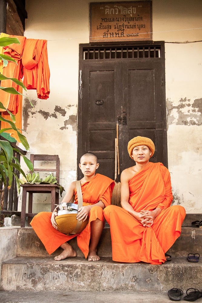 Moines de Chiang Mai
