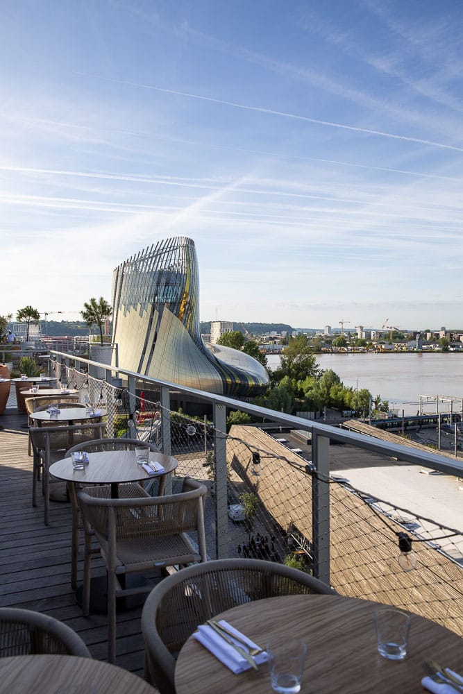 Rooftop hotel bordeaux