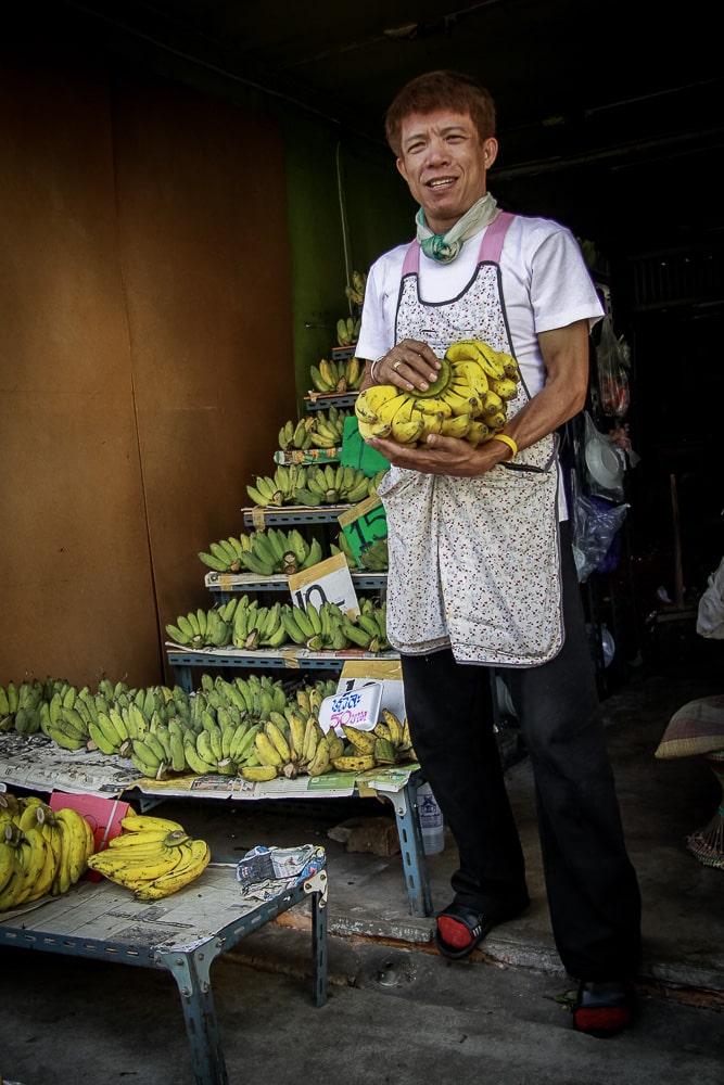 Vendeur de bananes