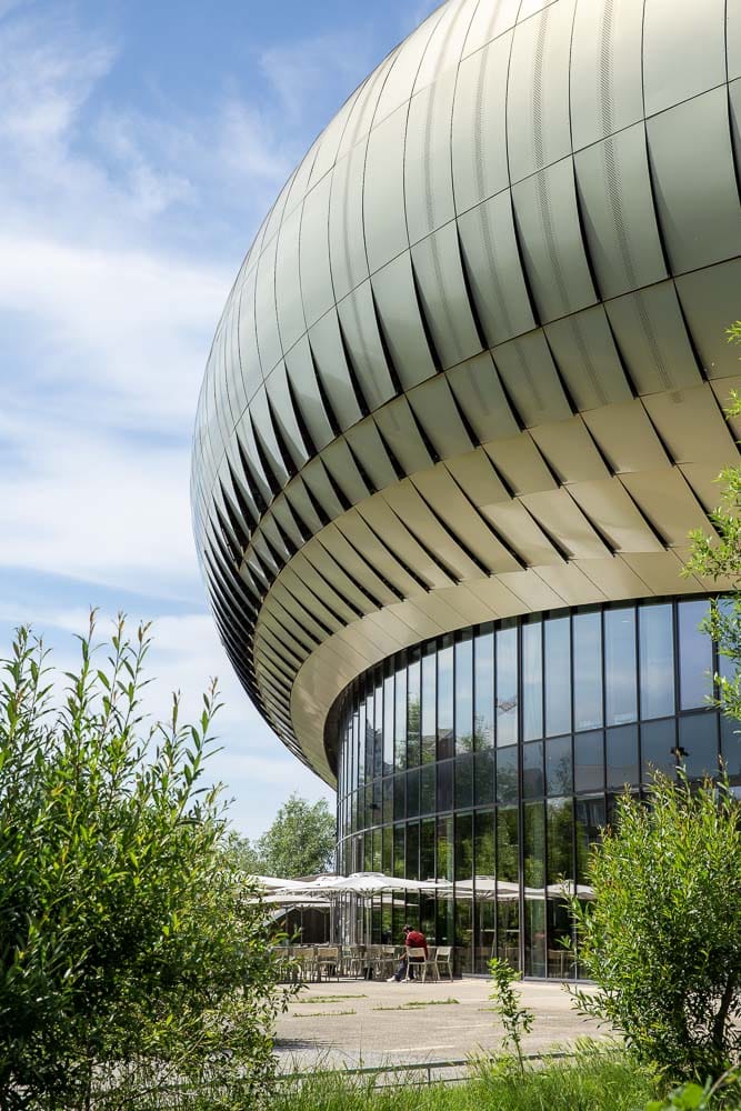 Cité du vin à Bordeaux, terrasse du Latitude 20