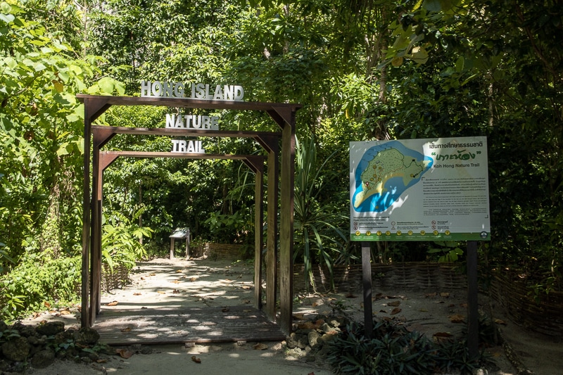 Koh Hong nature trail