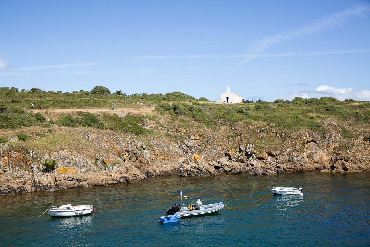 chapelle de la Meule au-dessus du port