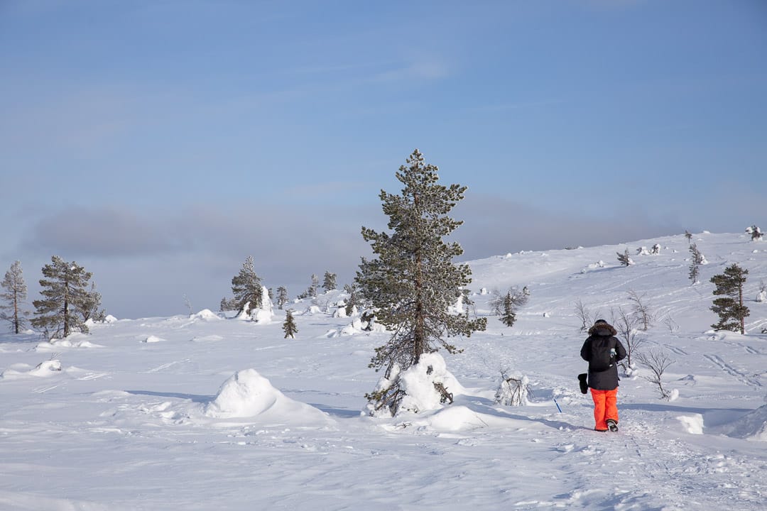 paysage blanc et désertique du mont Kuer