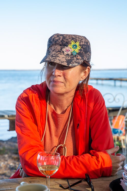 Cati, ostréicultrice sur l'étang de Thau dans l'Hérault