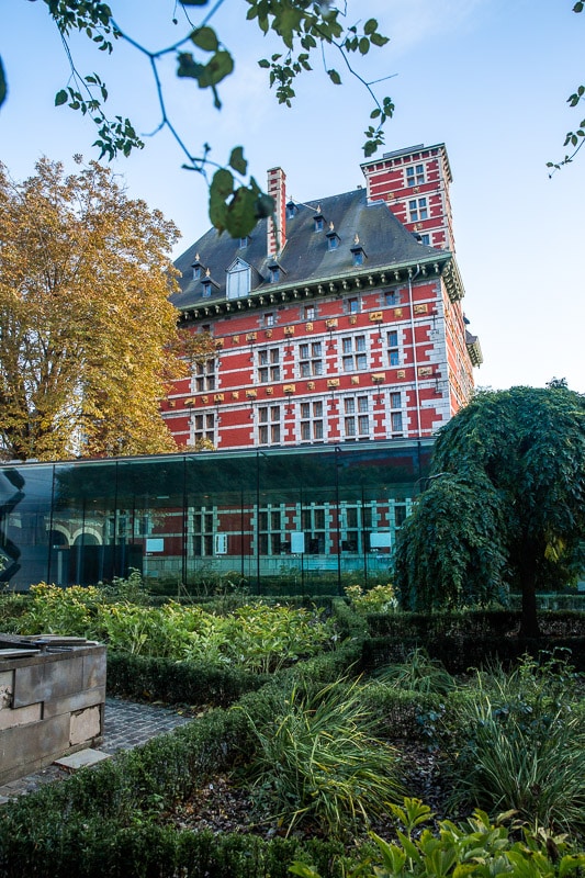 extérieur du musée Grand Curtius à Liège