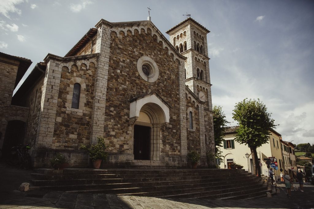 Église de San Salvatore à Castellina in Chianti, un des plus beaux villages à visiter dans le Chianti