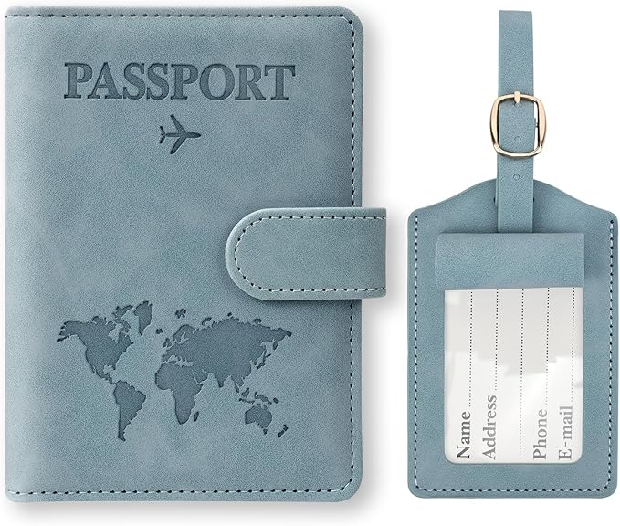 passeport etiquette bagage